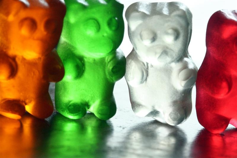 What are gummy bear breast implants, and how do they compare to