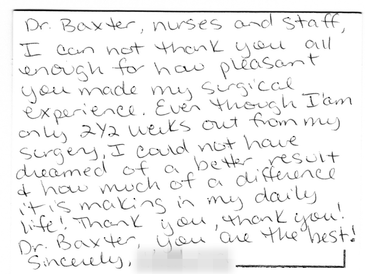 dr baxter nurses