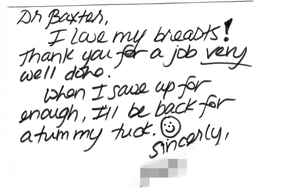 dr-baxter letter